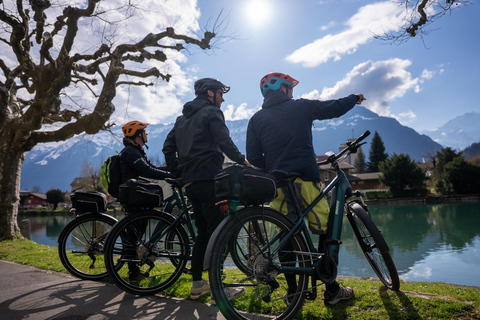 Interlaken: E-bike rondleiding met gids