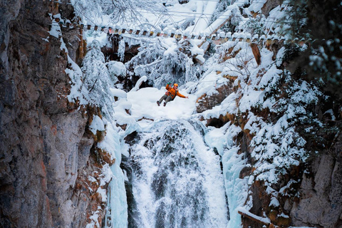 Pyrenees: Zipline course suspended over the Adour Via ferrata climbing and canyoning around the Grand Tourmalet Pic du Midi