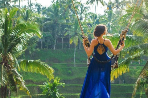 Ubud: Foresta delle scimmie, terrazze di riso, tempio e cascata PetanuUbud: Foresta delle scimmie, terrazze di riso, tempio e cascata di Petanu