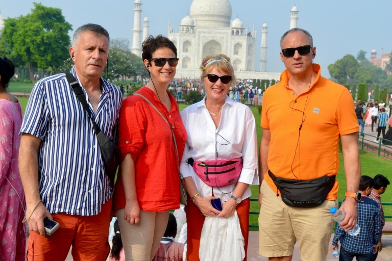 From Delhi: All Inclusive Taj Mahal Private Tour (by Car) Tour with Guide Only