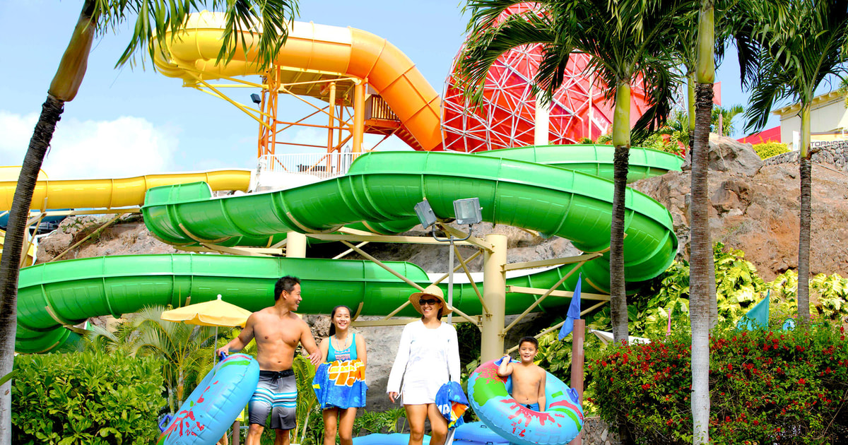 Oahu Wet 'n' Wild Waterpark Ticket with Waikiki Transport GetYourGuide