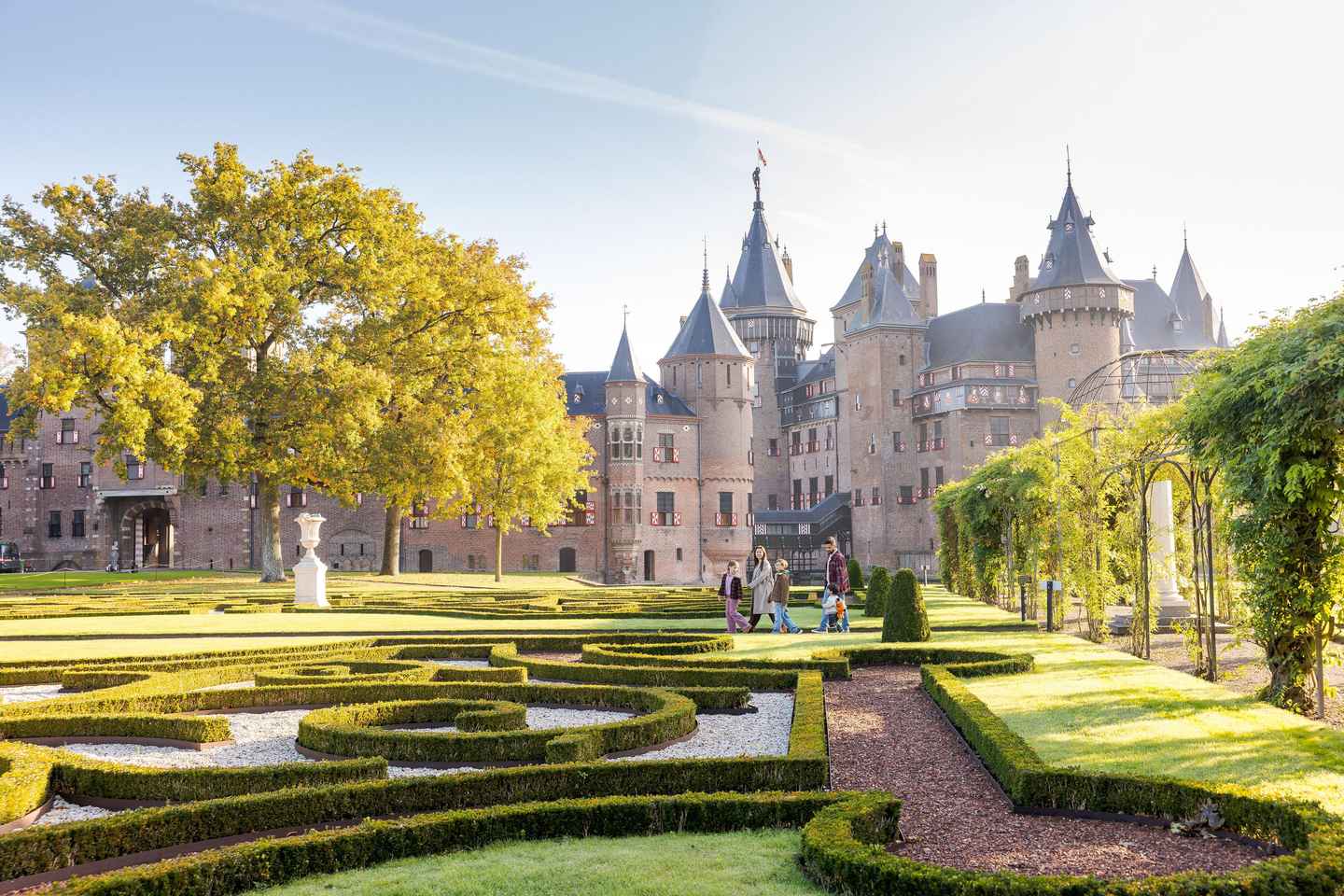 ユトレヒト：デ・ハール城庭園入場券