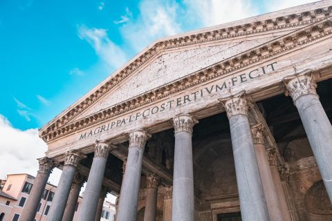 Roma: Biglietto d'ingresso e audioguida per il Pantheon con salto della linea