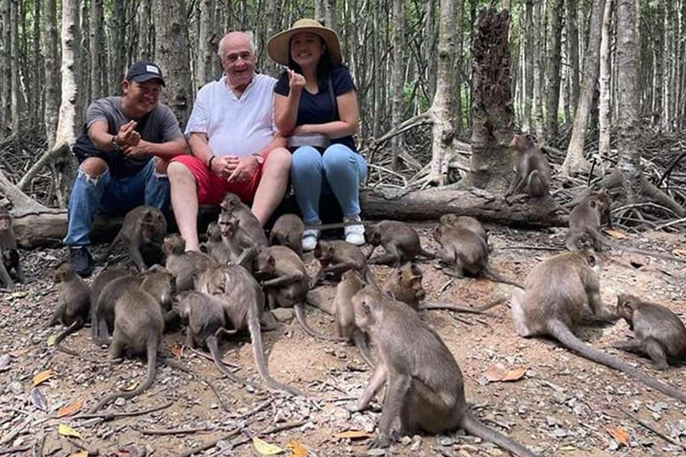 Tour di un giorno della Foresta delle Mangrovie e dell&#039;Isola delle Scimmie di Can Gio