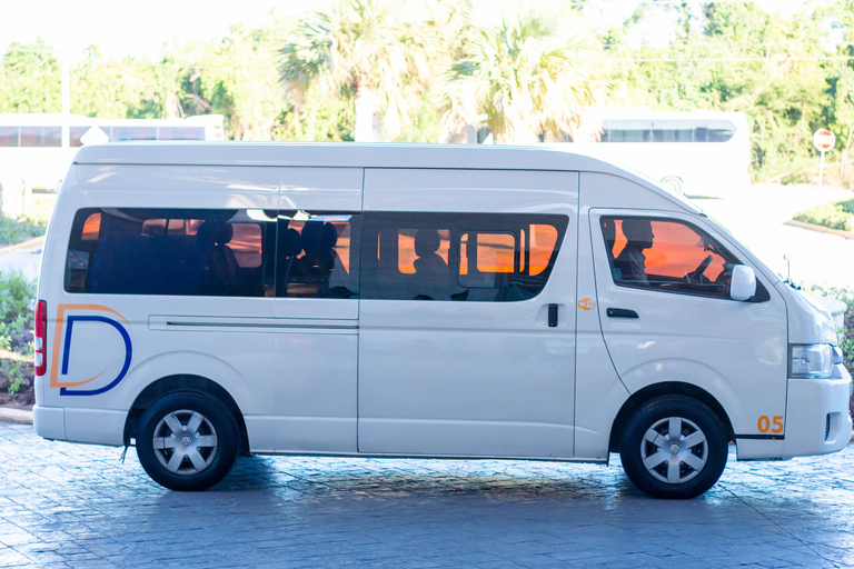 Prywatny transfer między lotniskiem Punta Cana a Bávaro.