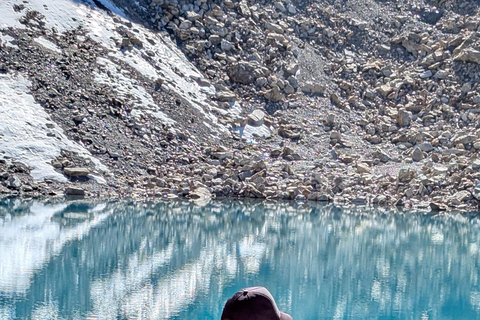 Wanderung Charquini und Lagunen von Huayna Potosí (Westseite)Wandern in Charquini und Lagunen von Huayna Potosí (Westseite)