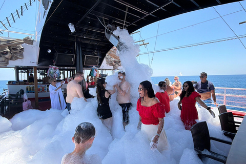 Manavgat River Boat Trip with Lunch and Foam Party