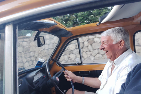 Positano: tour privato in Fiat 500 d&#039;epoca dal tuo hotel