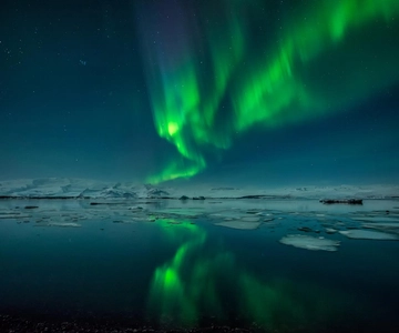 Caccia all'aurora boreale di 3 giorni e tour della laguna dei ghiacciai