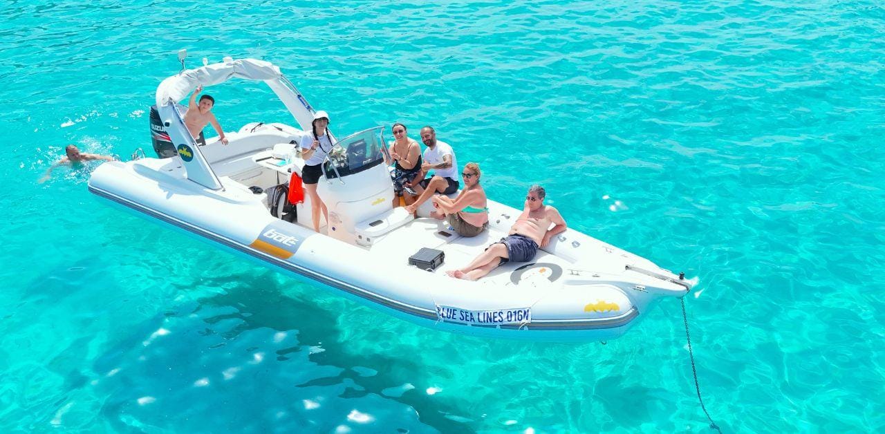 Kleingruppentour im Schlauchboot Favignana und Levanzo