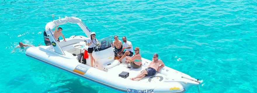 Visite en petit groupe en canot pneumatique Favignana et Levanzo