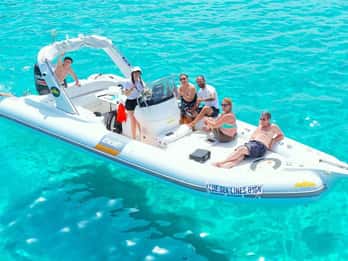 Visite en petit groupe en canot pneumatique Favignana et Levanzo