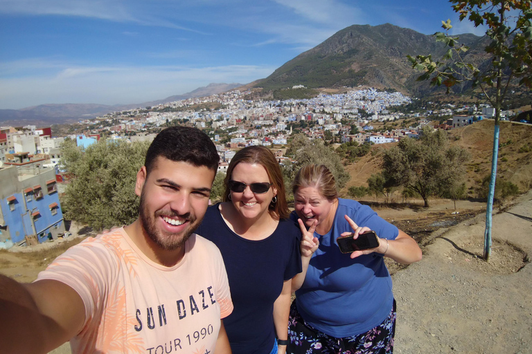 Transfer van Fes naar Tanger via Volubilis en Chefchaouen