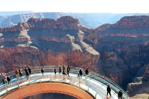 Las Vegas : Tour en bateau, tour en hélicoptère et Skywalk au Grand Canyon