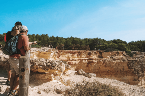 Albufeira: Grotta di Benagil, Algar Seco e Passeggiata Avventura a MarinhaTour mattutino