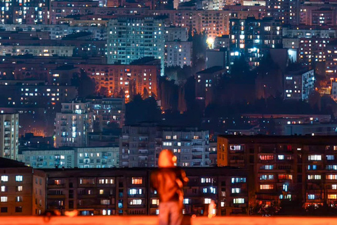 Tbilisi Night Tour:Chronicles at Night & Hidden Holy Trinity Transfer to Holy Trinity