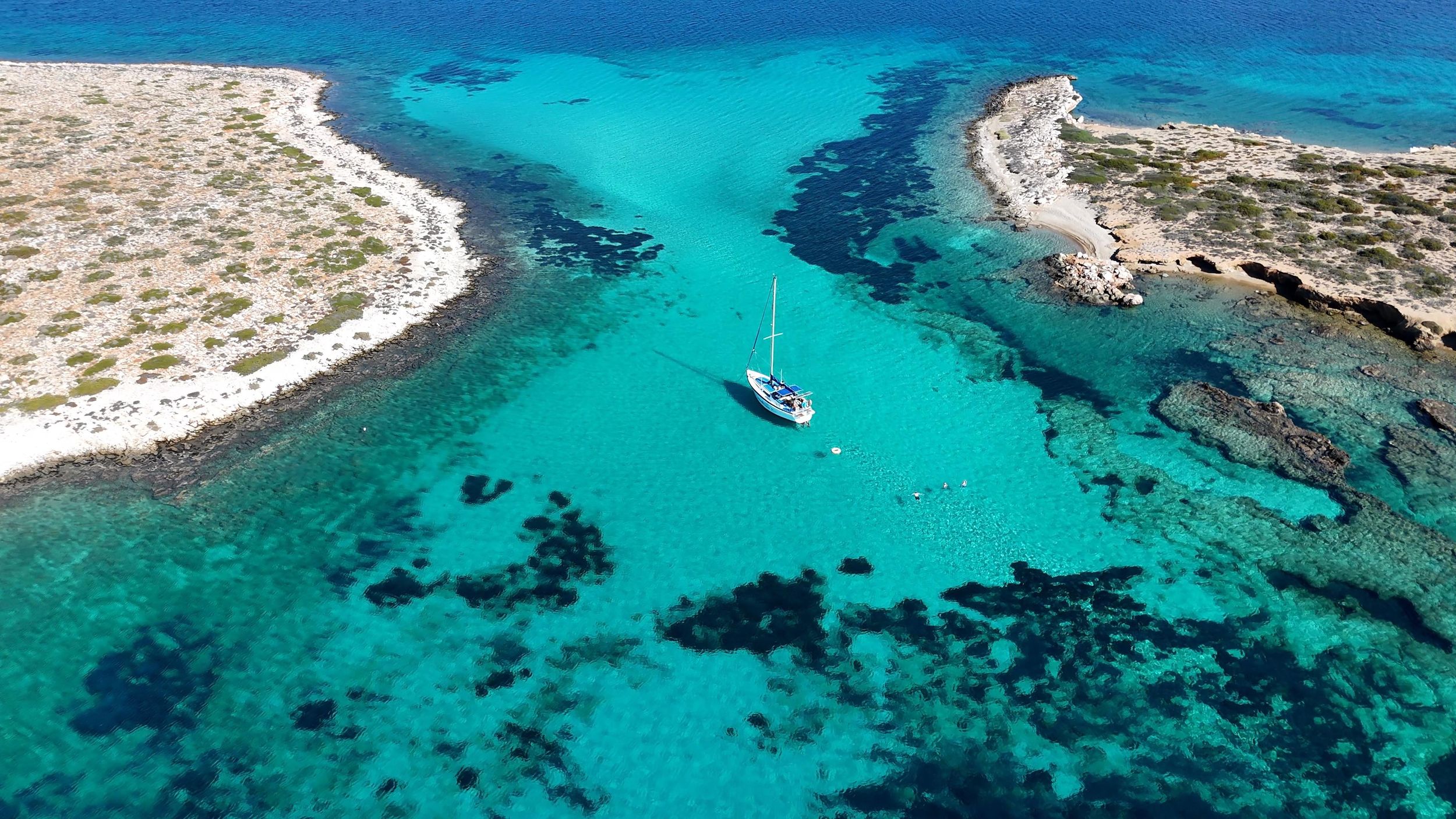 Antiparos: Private Halbtagestour mit Badestopps
