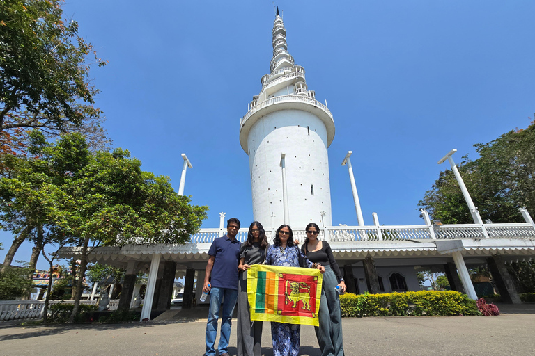 From Kandy: Pinnawala Elephants & Ambuluwawa Tower Day Tour From Kandy: Ambuluwawa Tower private tour by car/mini van 02