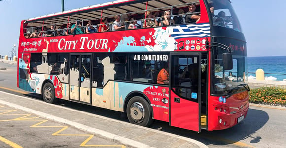 Rhodes: Hop-On Hop-Off Sightseeing Bus Tour