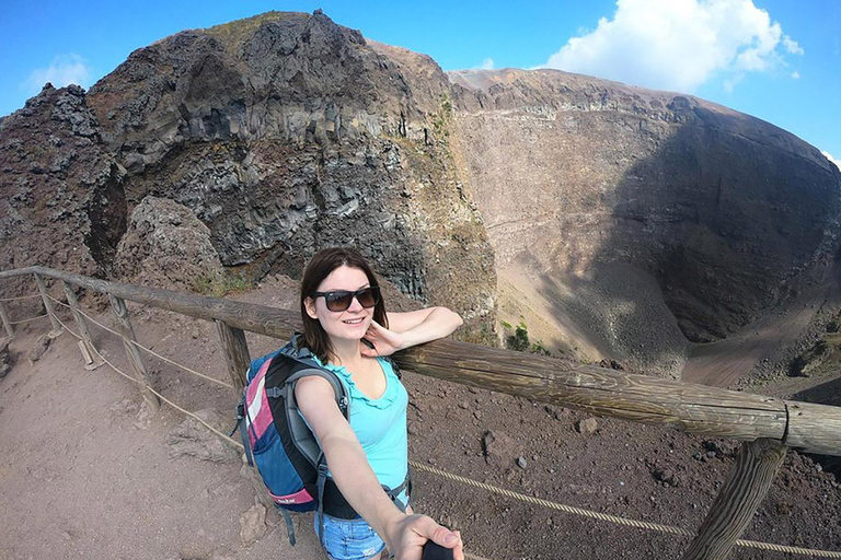 Vesuvius &amp; Pompeii Tour: Stap in de oude geschiedenis &amp; natuur