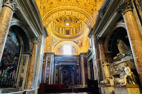 Vatican: St peters Dome Entry Ticket Papal Tombs, Audio Tour Vatican: St peters Dome Entry Ticket(With Elevetor)