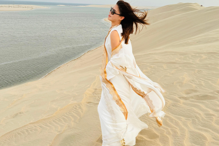 Desert Safari Qatar Camel Sandbording sunrise/sunset tour