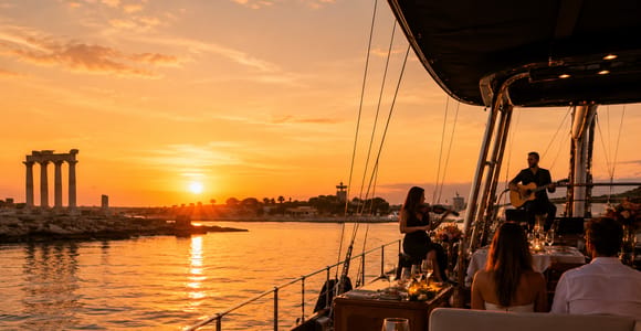Side: Small Group Dinner Cruise & Live Music -Adults Only