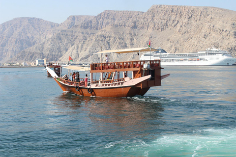 Khasab: Half-Day Dhow Cruise, Dolphin Watching, & Snorkeling