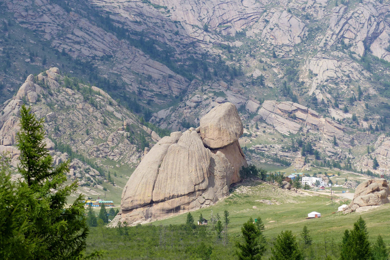 1 Day Chinggis Khan Monument & Terelj Tour w/ Nomads Visit