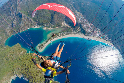 Ölüdeniz: Fethiye Tandem Paragliding w/ Hotel Pickup Tandem Paragliding With Meeting Point