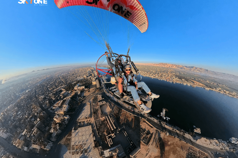 Luxor: Tandem Paramotor Adventure Over the Nile & Temples