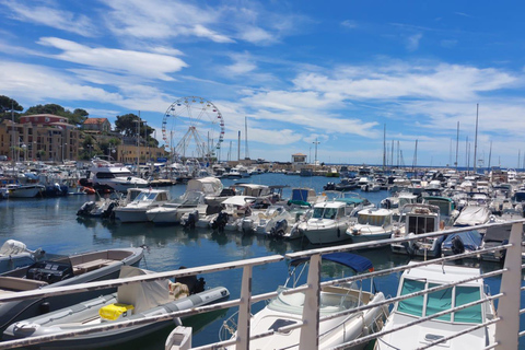 Journée complète à la Côte Bleue : Visite à pied de la nature et tour en bateau