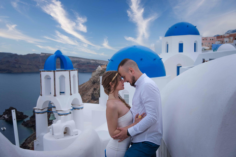 Oía: Professionell fotografering i Santorini med Edited Phots