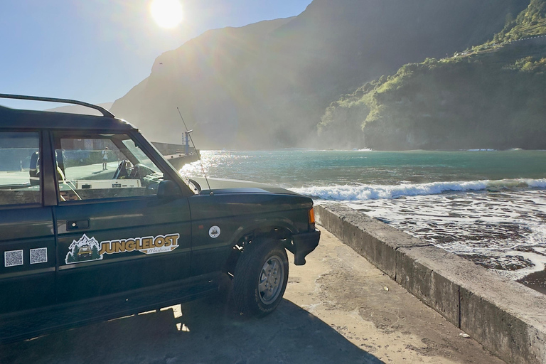 From Funchal: West Madeira Jeep 4x4 Day Tour with Pickup