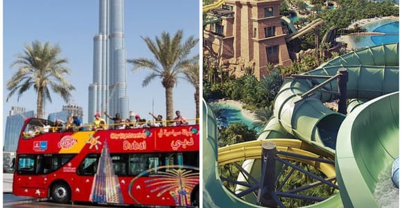 City Sightseeing Hop-On Hop-Off Bus, Aquaventure & Aquarium