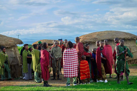 Day tour to Makuyuni Wildlife Park with Maasai village visit