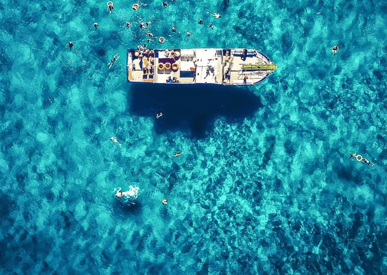 Ibiza: All-inclusive-Strand-Hopping-Tour. Tagsüber und bei Sonnenuntergang