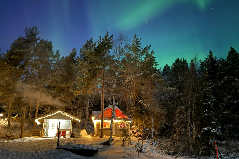 Private Traditional Sauna, Ice Dip and Dinner in the Wild