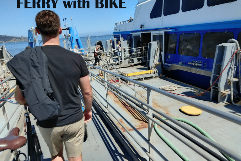 San Francisco: Bike the Bridge & Back with Ferry Tandem bike