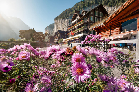 Private car scenic day trip from Lucerne to Lauterbrunnen