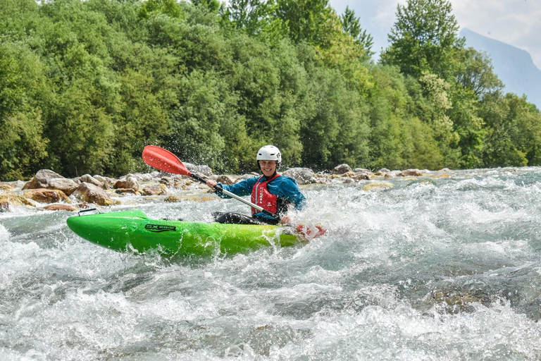 Bovec: Soča River Kayak Tour with Guide KAYAK COURSE