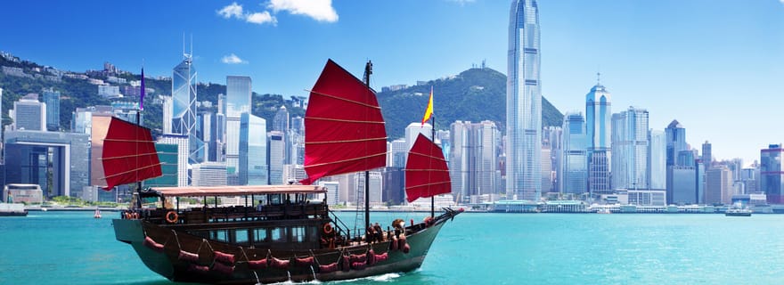 Hong Kong : Visite des monuments de la ville + billet pour le Peak Tram + déjeuner