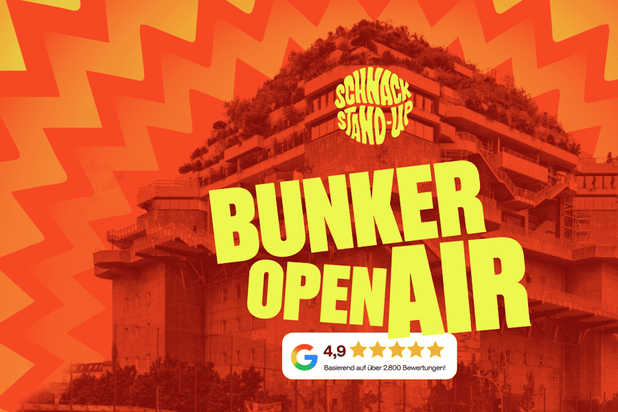 Open Air Comedy auf dem Hamburger Bunker. Foto: GetYourGuide
