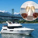 Vancouver: crociera in yacht per soli adulti con prosecco e spuntini