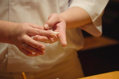 Hochwertiges Sushi &amp; Tempura-Essen in Ginza