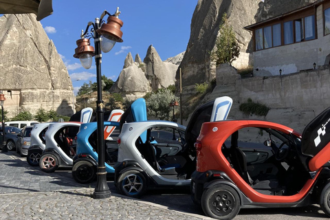 Cappadocia: Twizy Electric Car Tour with Love Valley Goreme Cappadocia with a Twizy Self-Drive Adventure