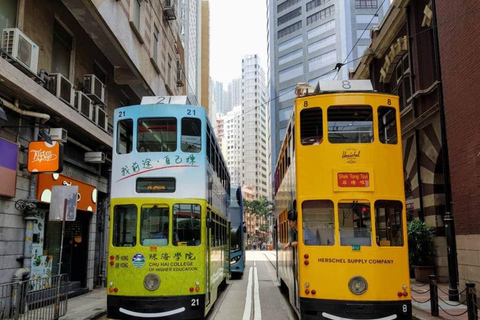 Hong Kong: Night Walking Tour, Tram Ride, & Victoria Peak