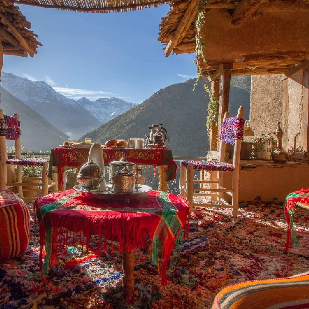 Marrakech : Cours de cuisine dans l'Atlas avec une famille berbère