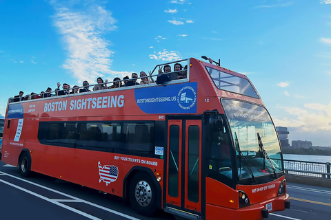 Boston: Hop-On Hop-Off Double-Decker Bus Sightseeing Tour