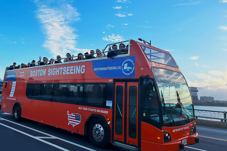 Boston: Hop-On Hop-Off Double-Decker Bus Sightseeing Tour